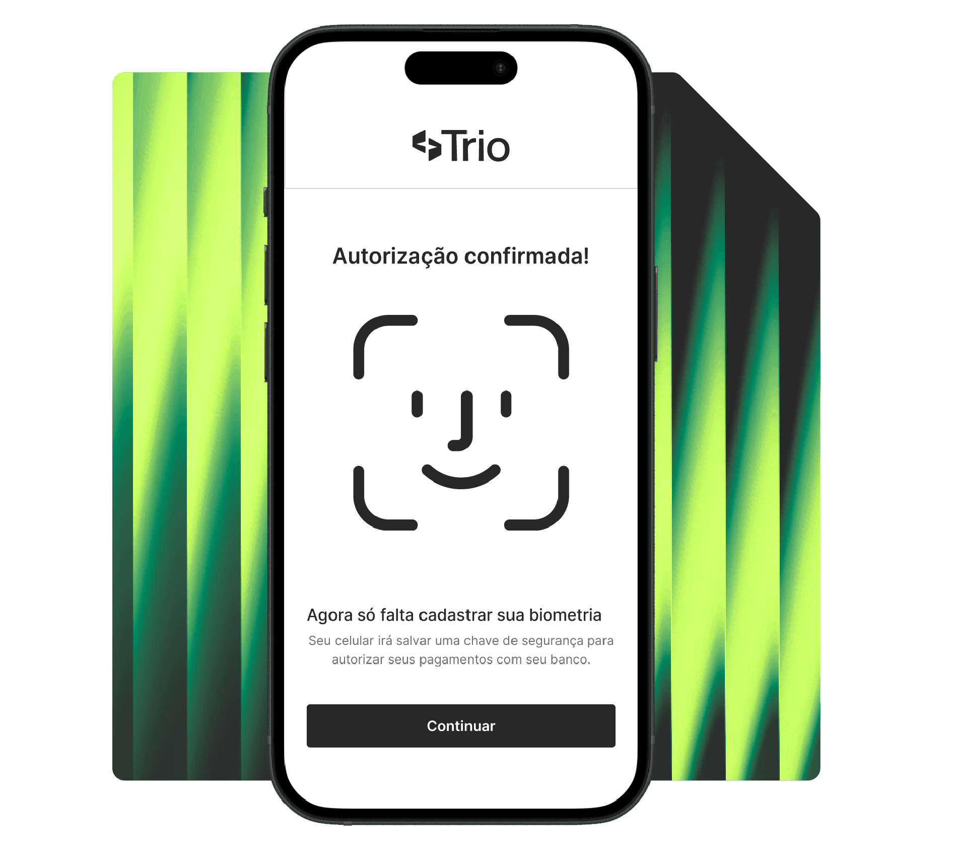 checkout de pix da trio